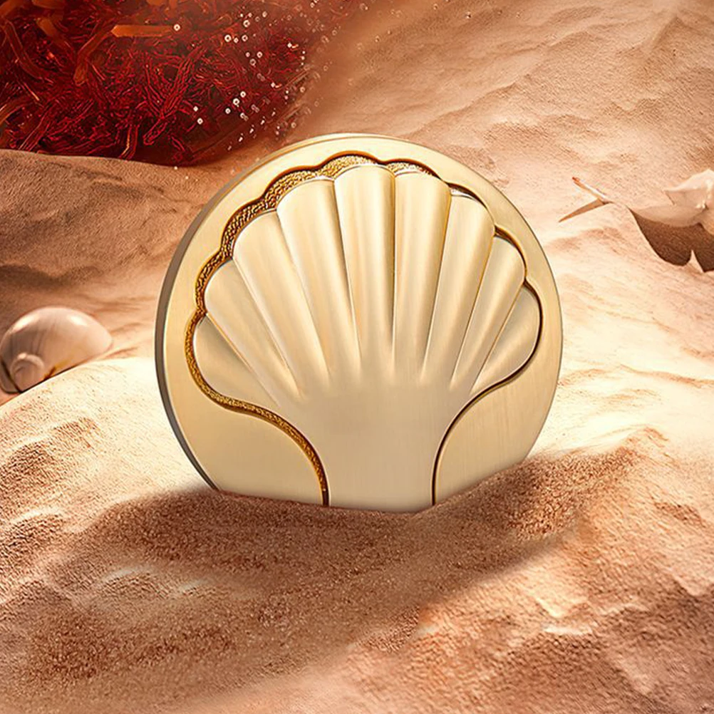 

Shell Shape Dresser Knob Small Metal Cabinet Handle For Cupboard Drawer Furniture Durable Long-Lasting Easy Installation