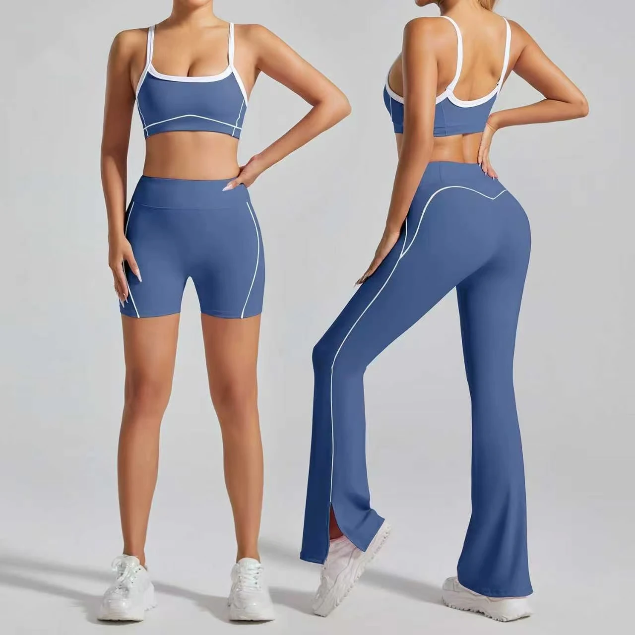 

Женские комплекты для бега из двух предметов для тренировок, комплект с юбкой Hot Shot Y2K, укороченная майка и брюки, спортивные костюмы