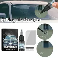[2025 New] Windshield Crack Repair Kit  3-Min Fast Fix |Star Cracks & Chips  Clear Transparent  Universal for All Vehicles