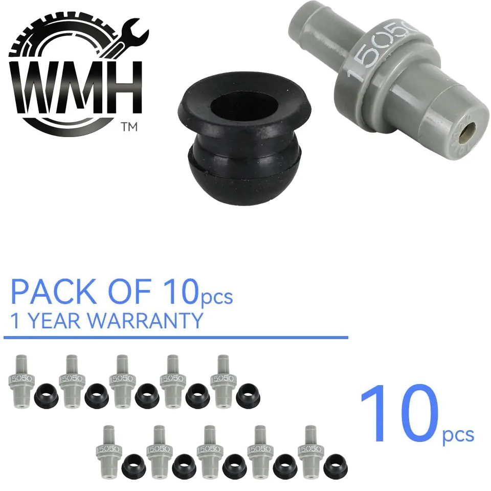 1/5/10 peças Anel de Vedação da Válvula PCV 12204-15050 para Chevrolet Toyota Corolla 93-1997 1.6L 1.8L Tracker Suzuki Swift Vitara