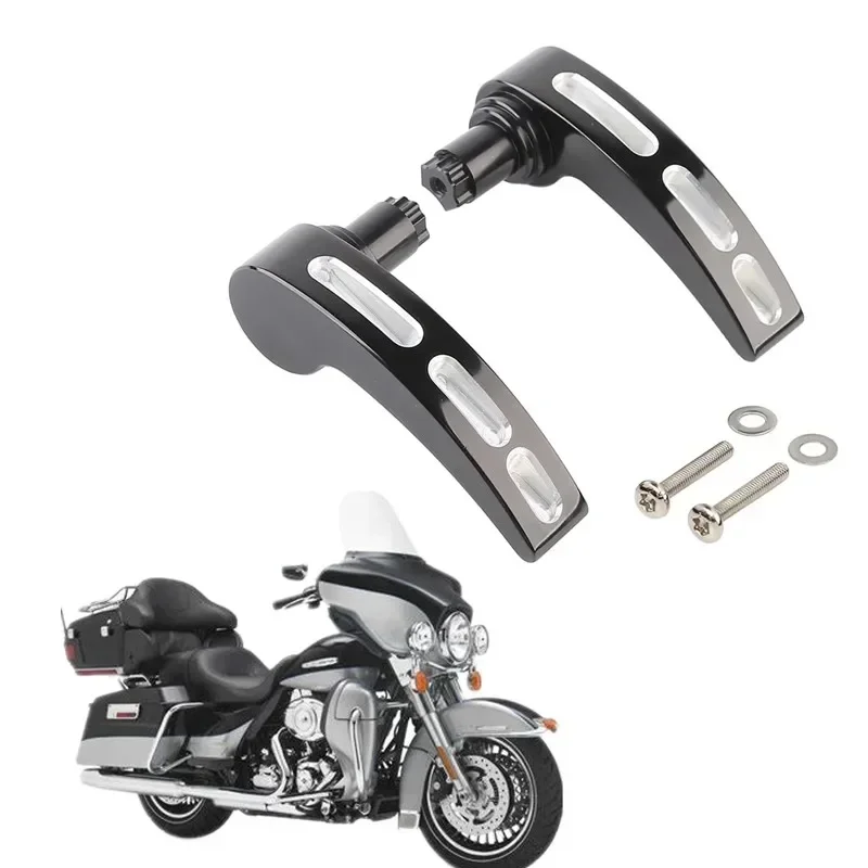 For Harley Touring 2014-2020 Electra Road Glide Ultra Limited FLHTK Moto Parts CNC Saddlebag Lid Lifters  Acsessories