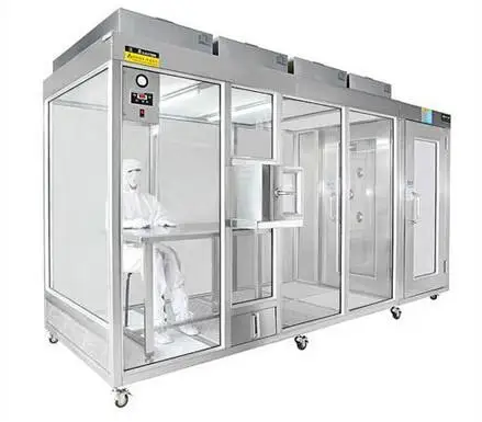 Electronics Biological Lab Production Line Easy Assembly Dust Cleaning Clean Room Booth with air Purification Purifier