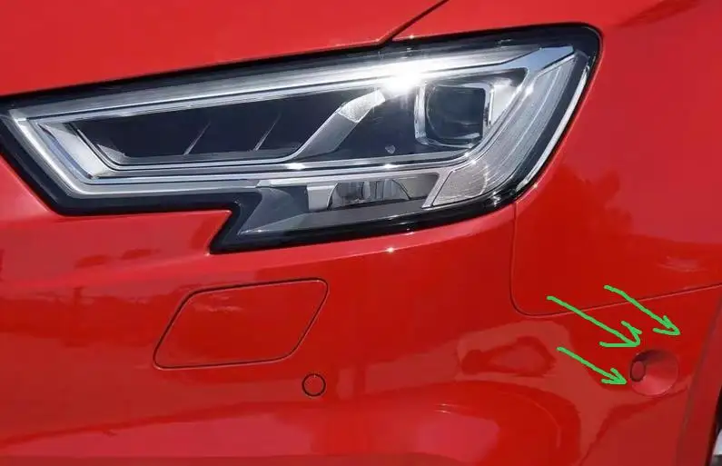 PLA Auto Parking Sensors Hole Bracket Drilling Tools + Sensor Holder For Audi A3 8V Facelift 2017+