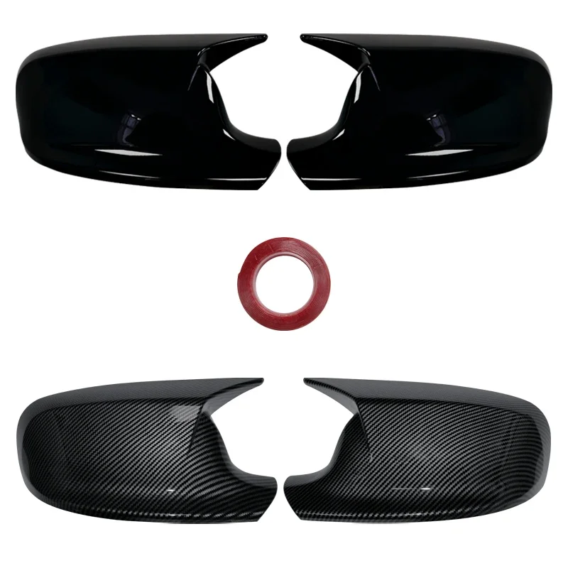 

Carbon Fiber Car Rear View Door Wing Side Mirror Cover Caps Shell Case for BMW X3 F25 X1 E84 Pre-L