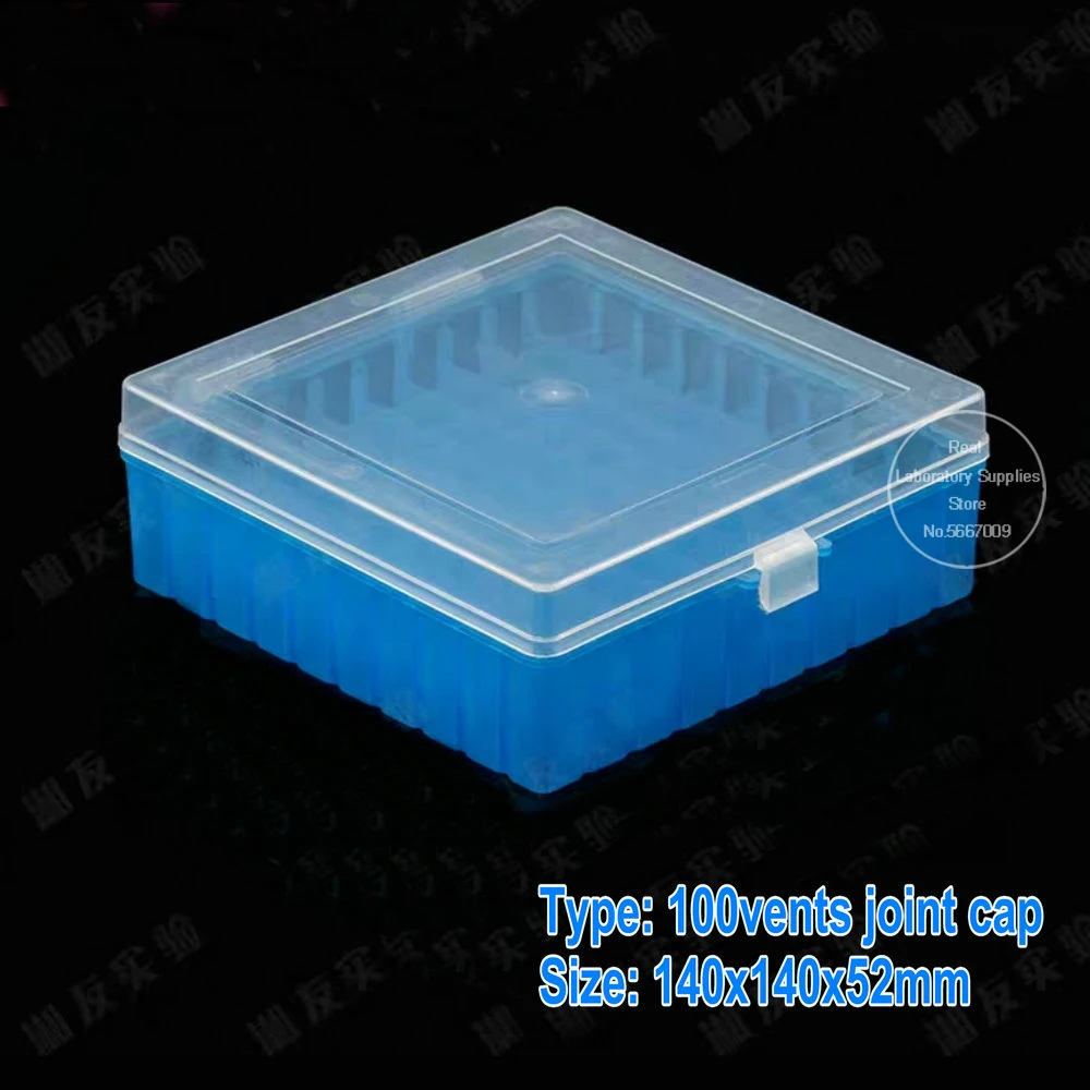 4pcs/lot 1.5ml/1.8ml/2ml lab Cryo tube storage freezing tube Plastic frozen tube box