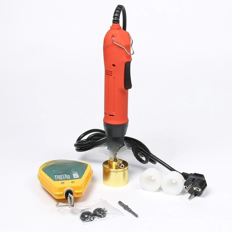 Handheld capping machine, electric capping machine, sealing and capping machine