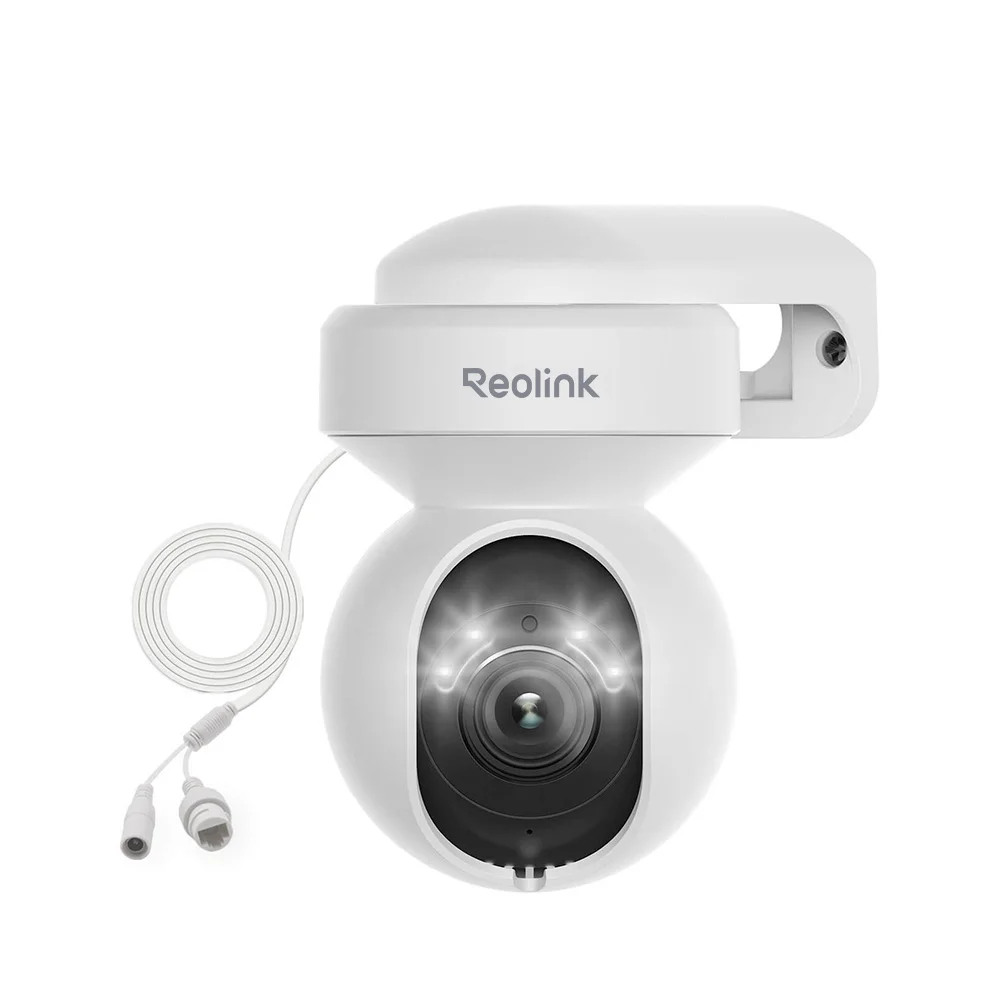 

Reolink 3X Zoom 5MP PTZ WiFi IP Camera Color Night Vision Auto Tracking Human/Car Detection Video Surveillance Camera E1 Outdoor