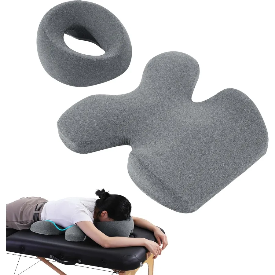 

Face Down Massage Pillow Face Down Pillow for Sleeping with Non-Slip Bottom Home Head Cushion and Chest Cushion for SPA Sleep G