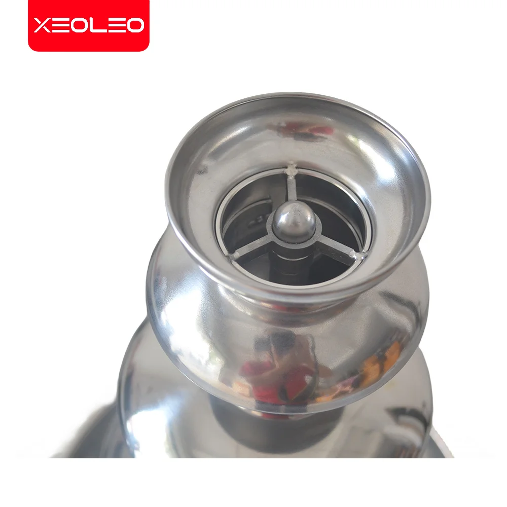XEOLEO 전기 초콜릿 분수 제조기 기계 300W 4 계층 초콜릿 분수 폭포 기계 녹는 온난화 기능