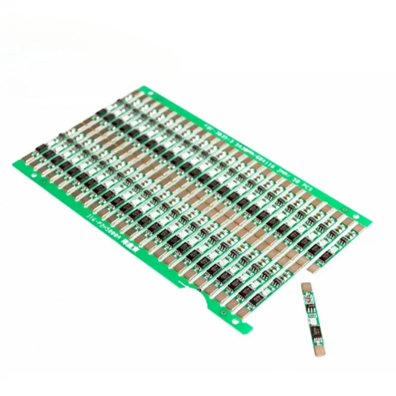 3.7VLithium Battery Board Compatible Polymer 18650 Solder pads can be spot welded Can be combined 3AOvercurrent Ratin