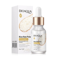 BIOAQUA Rice Raw Pulp Serum Hyaluronic Acid Face Essence Nourishing Moisturizing Whitening Anti-Wrinkle Serum Facial Skin Care