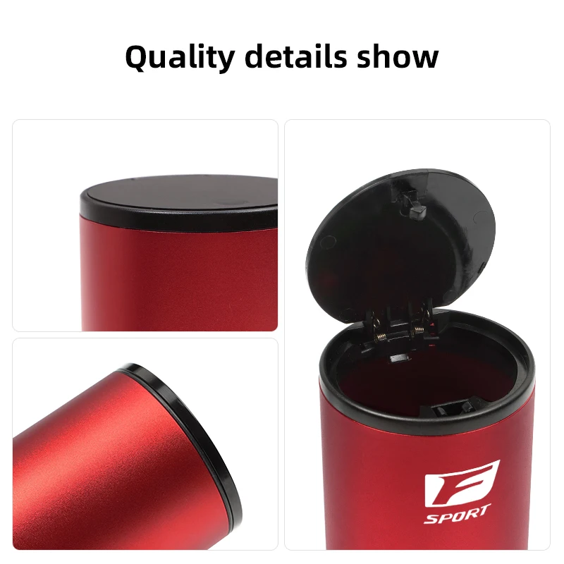 سلة مهملات السيارة سبيكة سلة المهملات منظم السيارة ملحقات التخزين لكزس GX460 IS350 ES350 IS250 GS NX LX600 UX RX300 UX250h