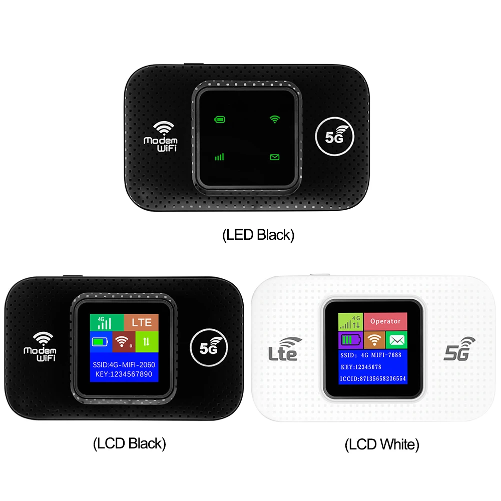 4G LTE Wireless WiFi Router Portable WiFi Device Qualcomm MSM8916 Chip Smart WiFi Router Plug Play Portable WiFi Mobile Hotspot