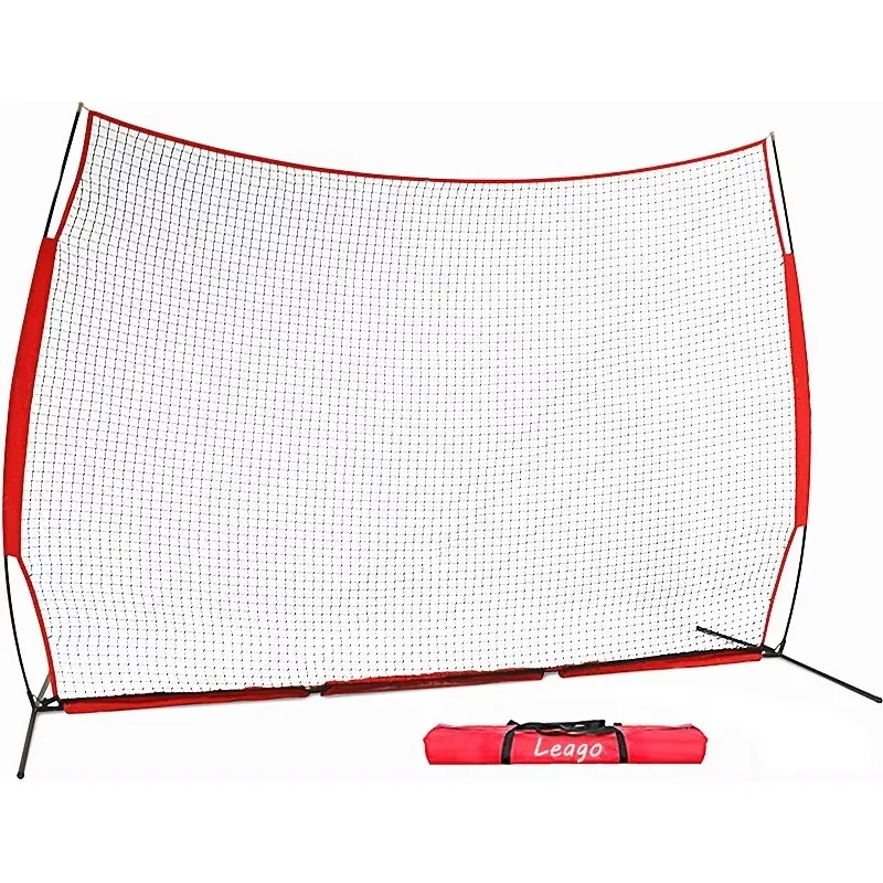 1 Portable 12ft*9ft Indoor Golf Net Soccer Football Lacrosse Softball Safety Barricade Barrier Softbacker Backstop Net 2025