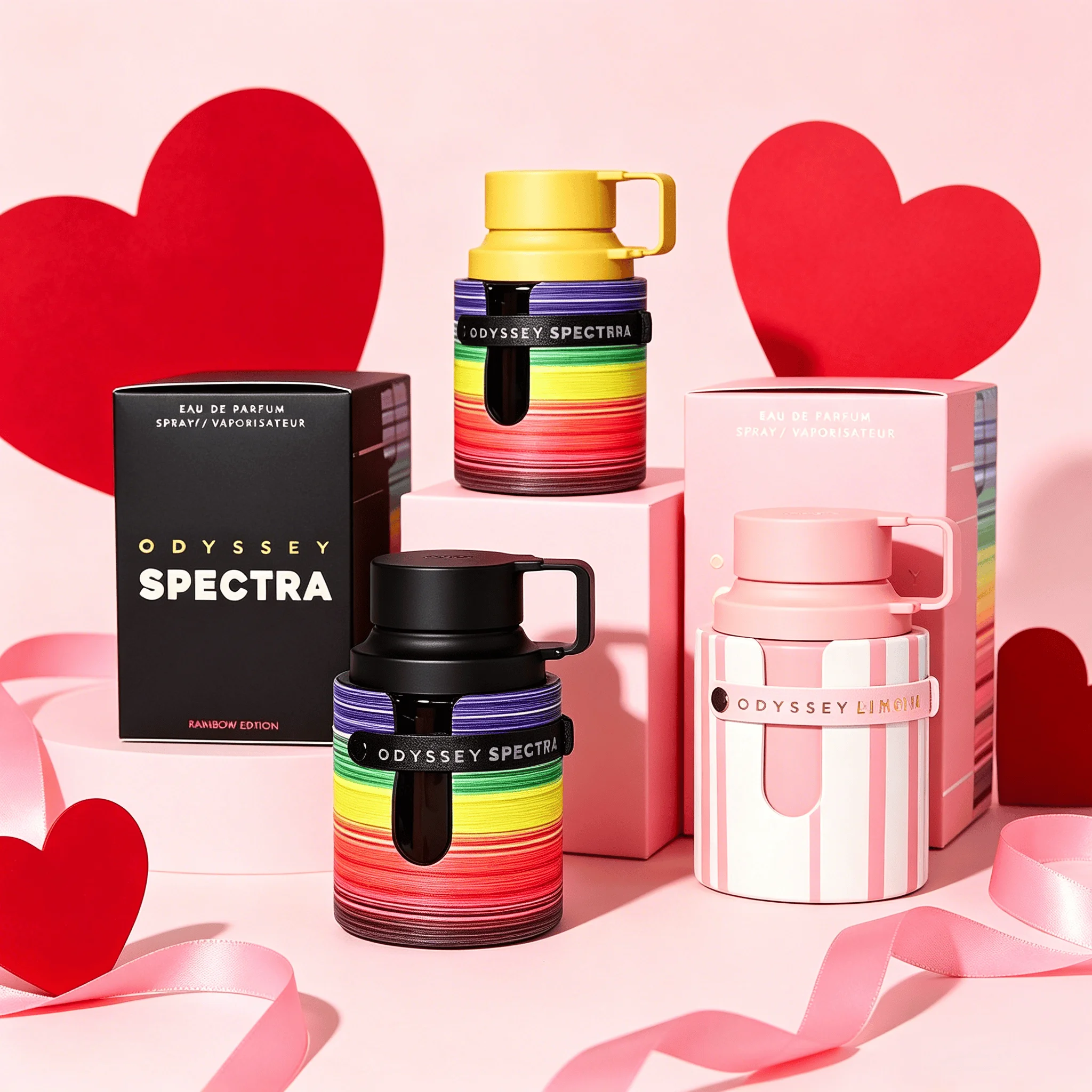 

Armaf Odyssey Candee Limoni Fresh Edition EDP 60ml, Long Lasting Fresh Citrus & Gourmand Chocolate Scent, Vibrant Rainbow Fragrance Set for Men, Ideal Romantic Gift for All Occasions