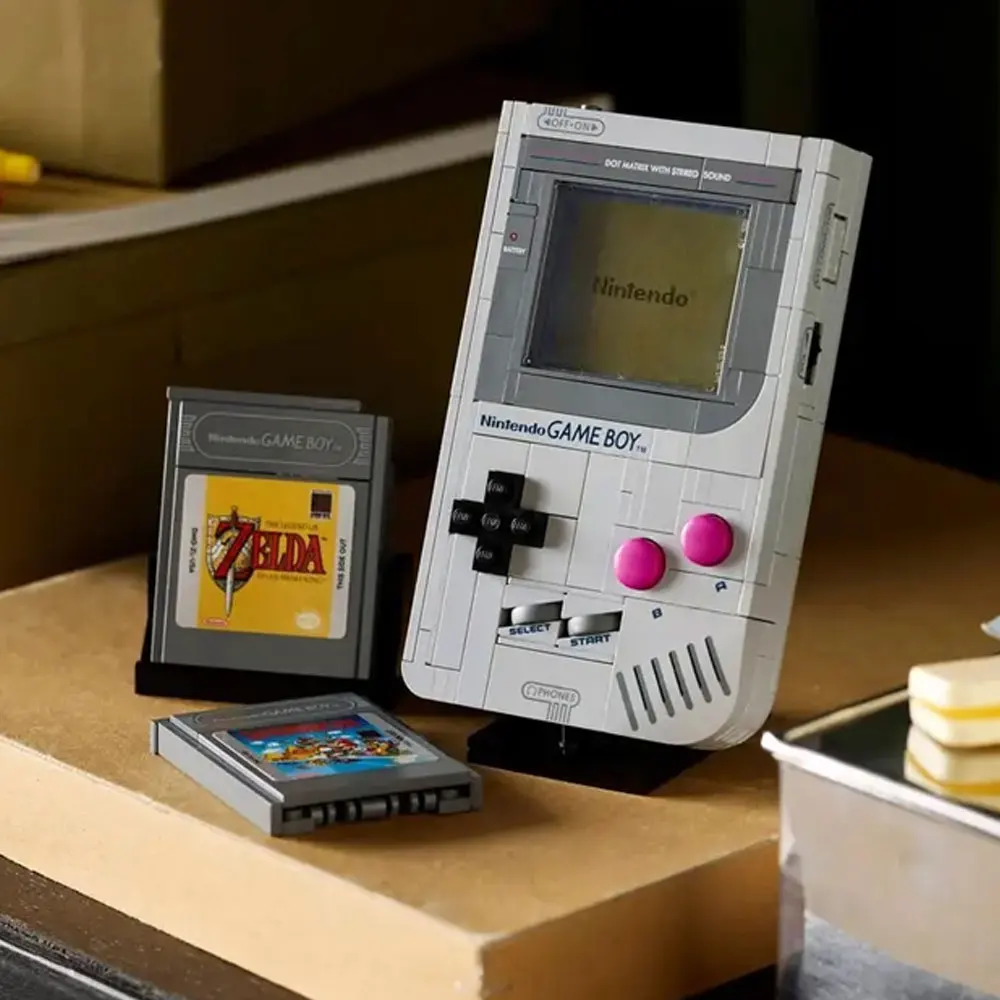 

Набор для сборки консоли Game Boy (421 деталь) — Креативный конструктор по мотивам классических видеоигр, подарок для взрослых и детей