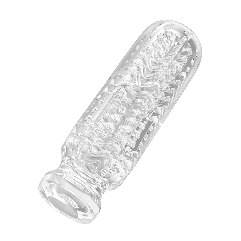 Male Masturbator Cup Sex Toys Soft Pussy Transparent Vagina Adult Endurance Exercise Adult supplies Vacuum Pocket Cup for Men