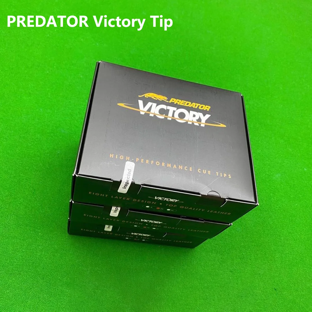 

PREDATOR Victory Billiard Tip Pool Stick Snooker Cue America Nine Ball 11.2mm 14mm S M H