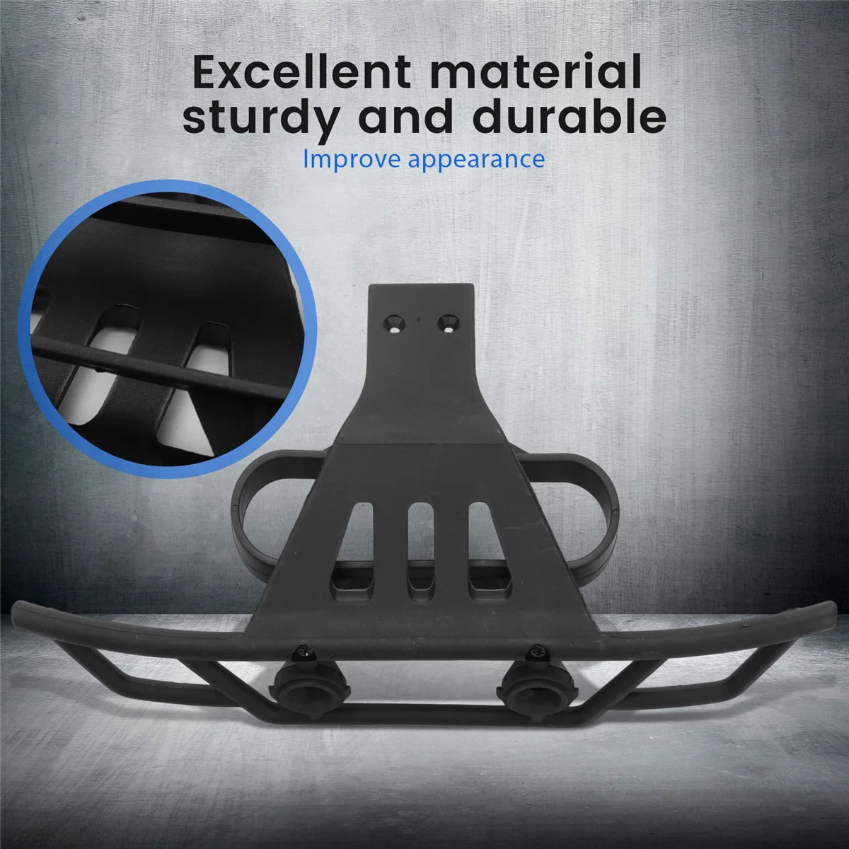 Front Bumper Set for Wltoys 144001 144010 124016 124017 124018 124019 RC Car Upgrade Parts Decoration Accessories