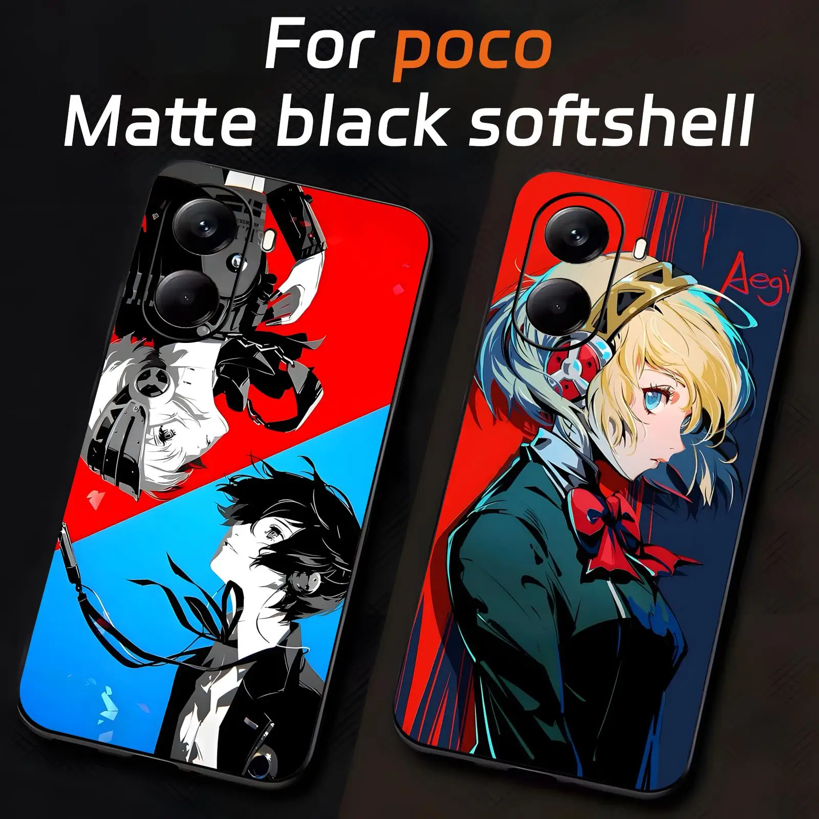 HOT Game Persona e 3 Handyhülle für Xiaomi POCO M7 M6 M5 X7 X6 X5 F7 F6 F5 …
