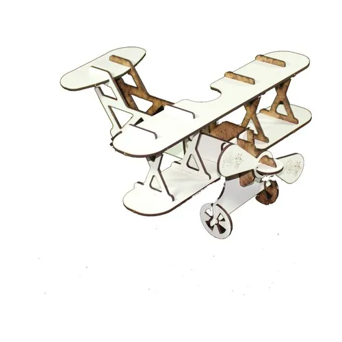 Joy And Toys 3D Wooden Puzzle-Aircraft