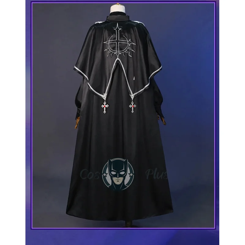 Anime Game Genshin Impact‌ Wanderer Cosplay Costume Balladeer Cloak Uniform Wanderer Halloween Carnival Party Role Play Outfit