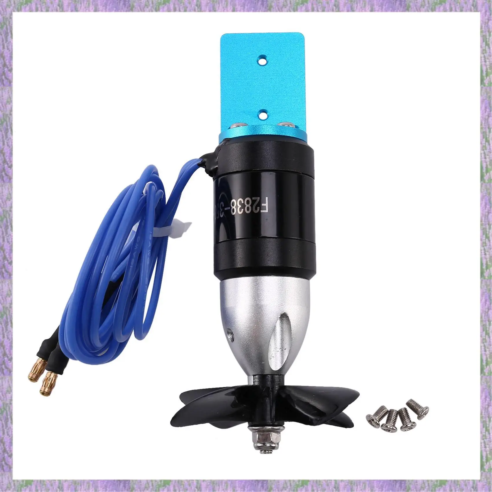 Propulsor submarino impermeable Eco-Friendly-IPX8 2838 350KV 2,4 KG Motor sin escobillas de empuje con hélice de 55Mm 60Mm para ROV RC Boa