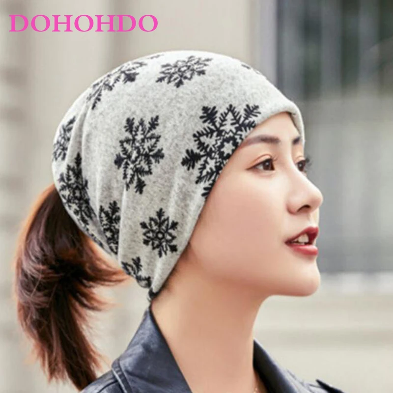 2024 New Headwear Women's Hats Female Winter Caps Star Hats Ladies Spring And Autumn Hip-hot Skullies Beanies Bonnet Scarf Knit