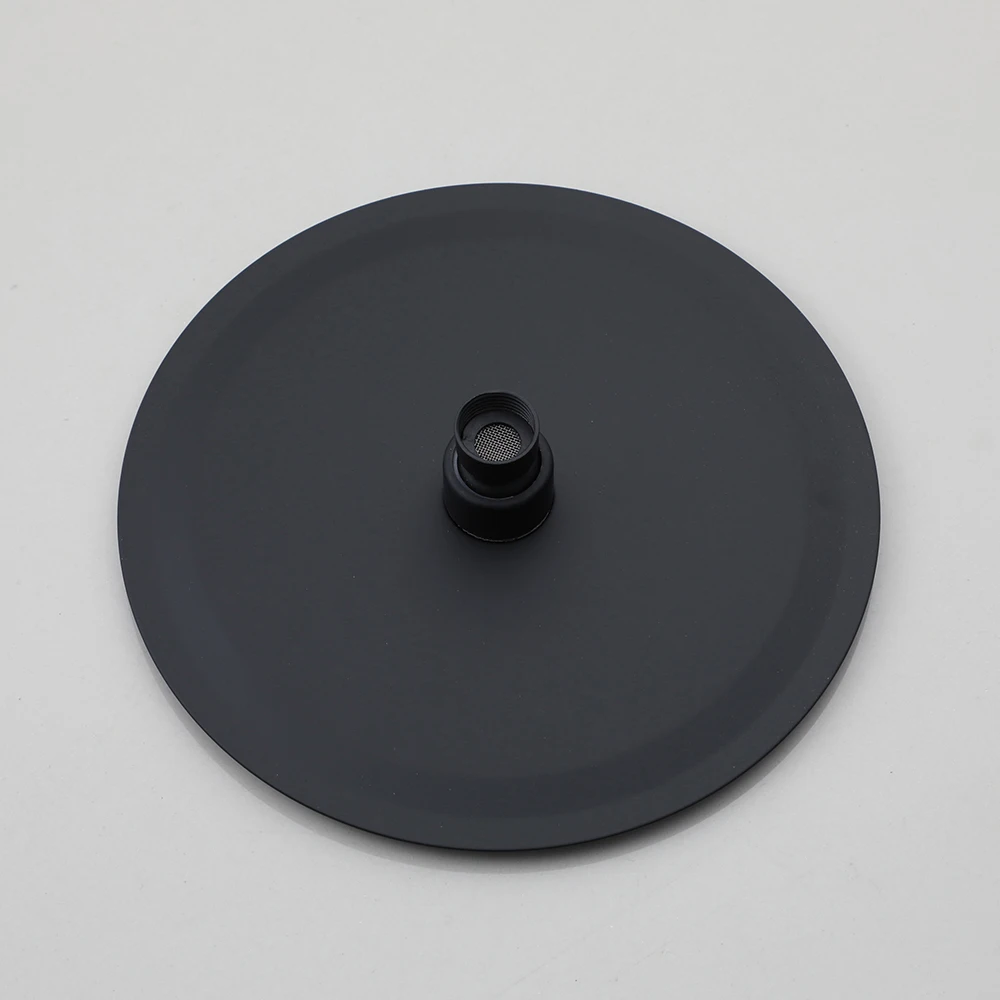 Matte Black Shower System 2 Function Wall Mount 8