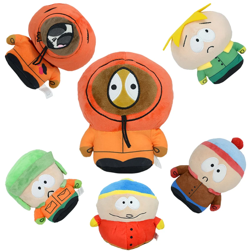 2026 anime dos desenhos animados parque sul personagem cartman stan butters boneca de pelúcia menino criança brinquedo de pelúcia para crianças presentes de natal travesseiro