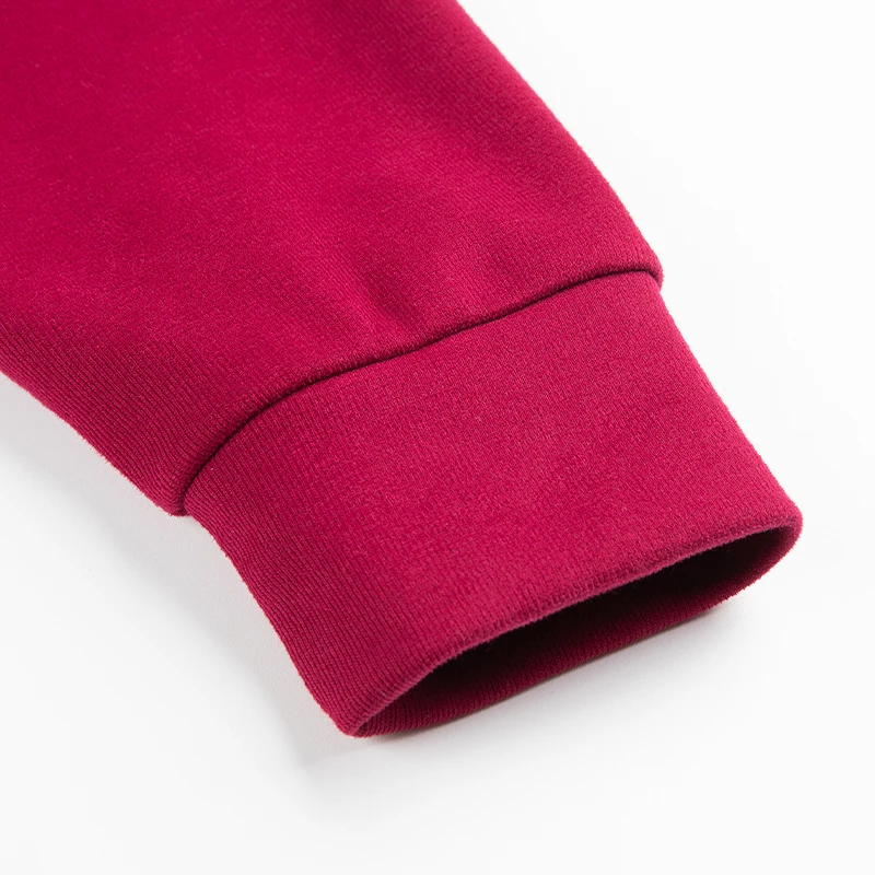 New collar hoodie custom printed logo for both men and women long sleeved workwear team uniform cultural shirt embroidery