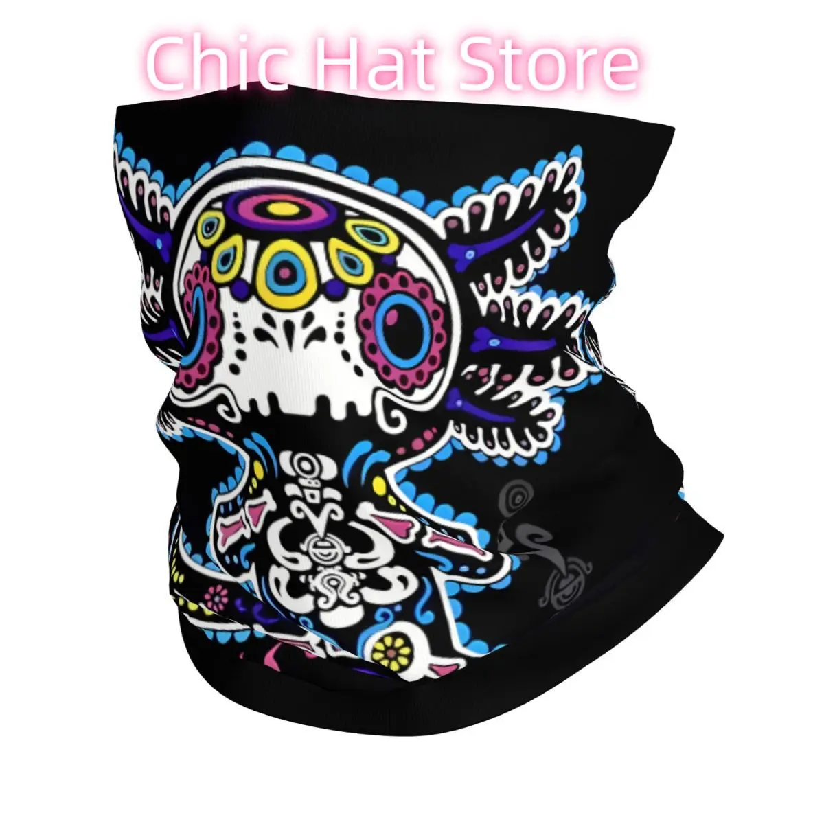 قناع الوجه للرقبة وشاح السمندر من قماش البوليستر #1