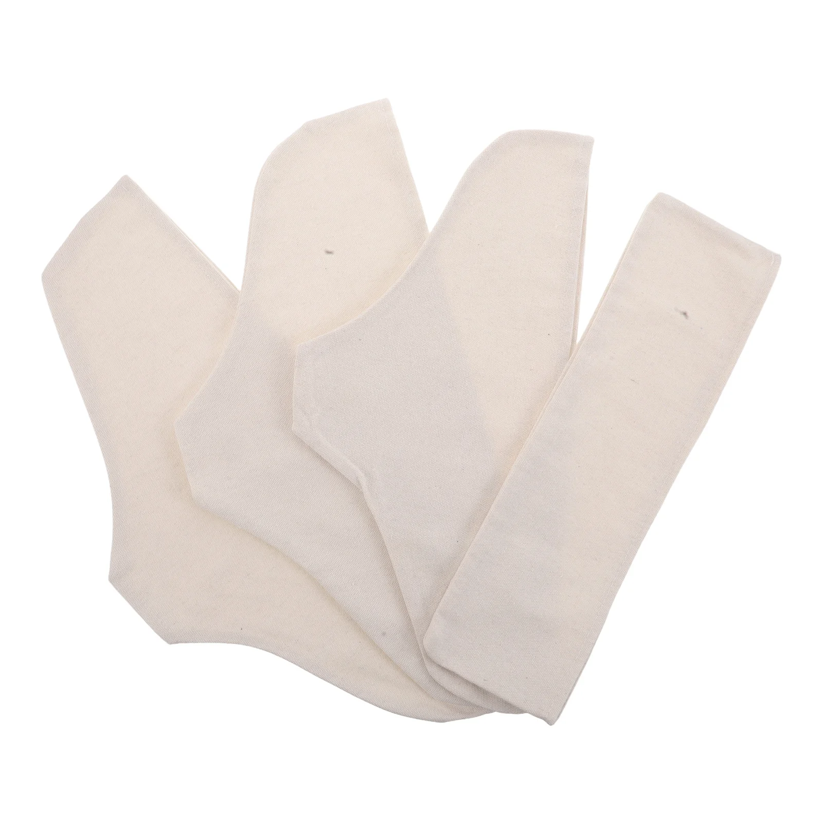 4 قطعة منصات شماعات المضادة للانزلاق التوافق العالمي غطاء شماعات النسيج منع الانزلاق الحفاظ على نظافة الخزانة #1