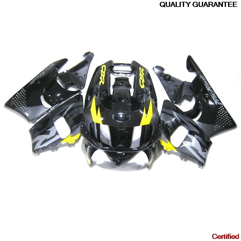 

Fairings For HONDA CBR900RR 893 1996 1997 Yellow Black Fairing Kit CBR893RR 96 97 XF51