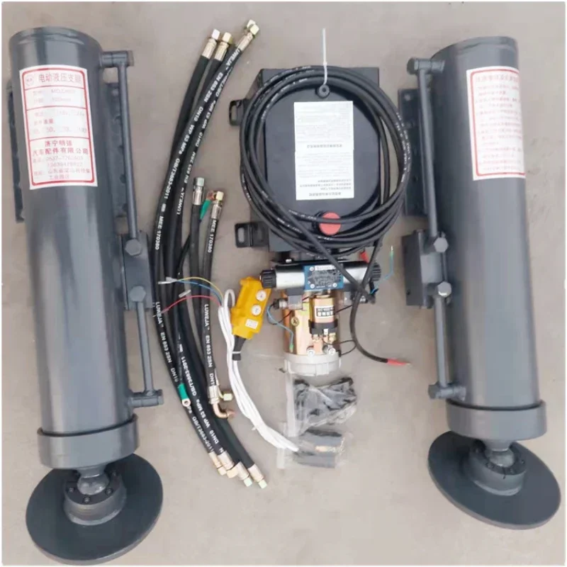 

Selected Good Truck Trailer Semi-Trailer Electric Hydraulic Leg Support Tripod Hydraulic Jack Support Leg Trailer Accessories