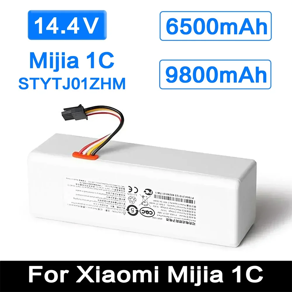 

Original 14.4V for Xiaomi Robot Battery 1C P1904-4S2P-MM Mijia Mi Vacuum Cleaner Sweeping Mopping Robot Replacement Battery