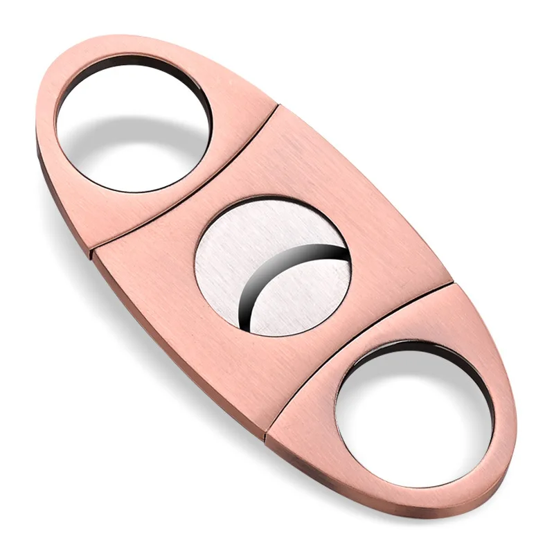 Stainless Steel Cigar Cutter Metal Guillotine Cigar Scissors Gift  Portable Smoking Accessories For Man cool gadgets