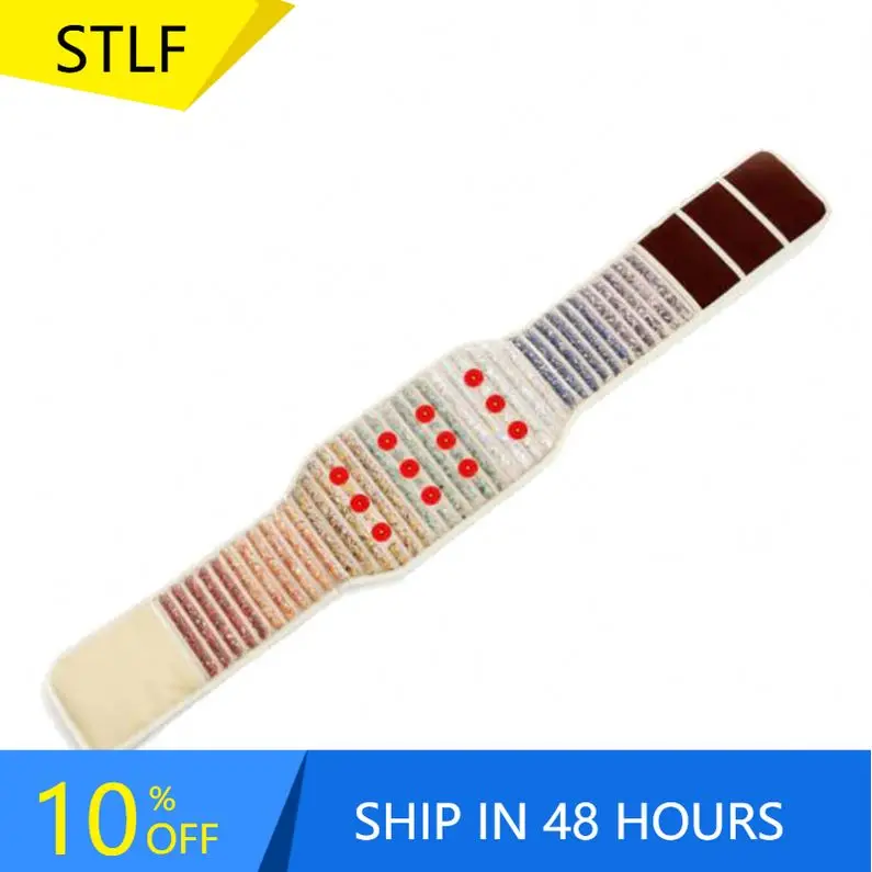 

STLFПроизводитель-Дизайн светодиодный светильник с подогревом на талии, натуральный аметист, кристаллы, турмалин, биан, камень для домашнего использования, массажный пояс