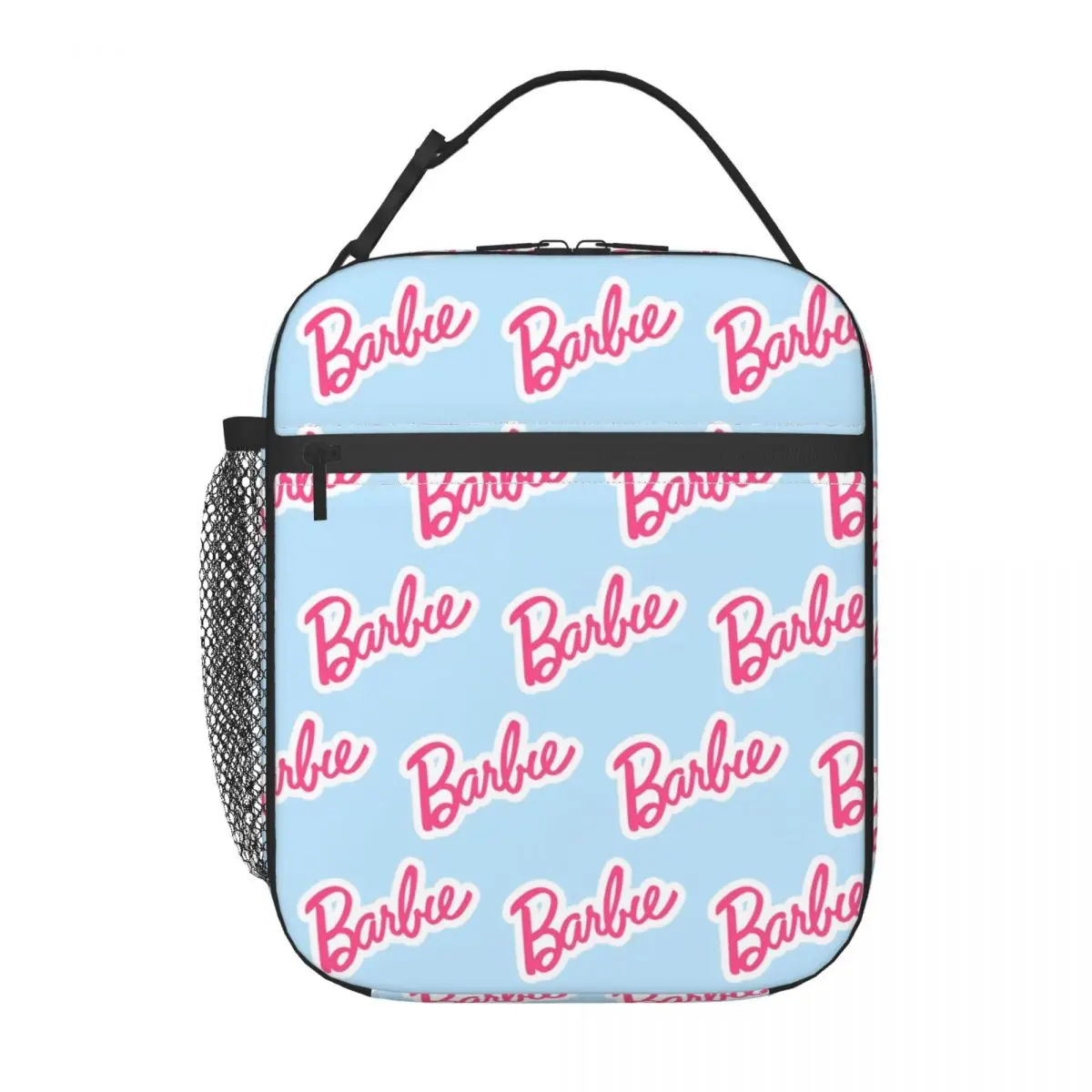 Cute Barbie Travel Storage Bags Sanrio Barbie Students Unique Travel Lunch Container Durable Waterproof