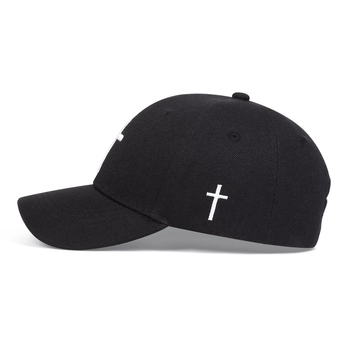 Children Cross Embroidery Baseball Caps Spring Autumn Outdoor Adjustable Casual Hats Boy Girl Travel Sunscreen Hat 