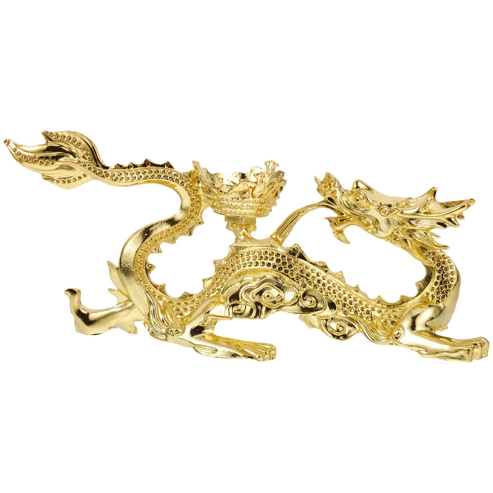 Dragon Shape Crystal Sphere Holder Sturdy Metal Base for Home Decor Auspicious Lucky Gift Decoration Stand Display Rack