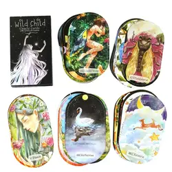 Wild Child Oracle Deck 40 Card Deck Indie Oracle Deck Beautifully Illustrated Way to Knowledge And Healing Tarot