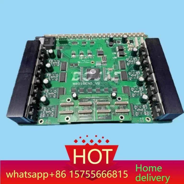 

Популярная плата управления Wellprint 4720/5113 с двумя головками W801GEN5 VB и плата каретки 2H для УФ-планшетного принтера