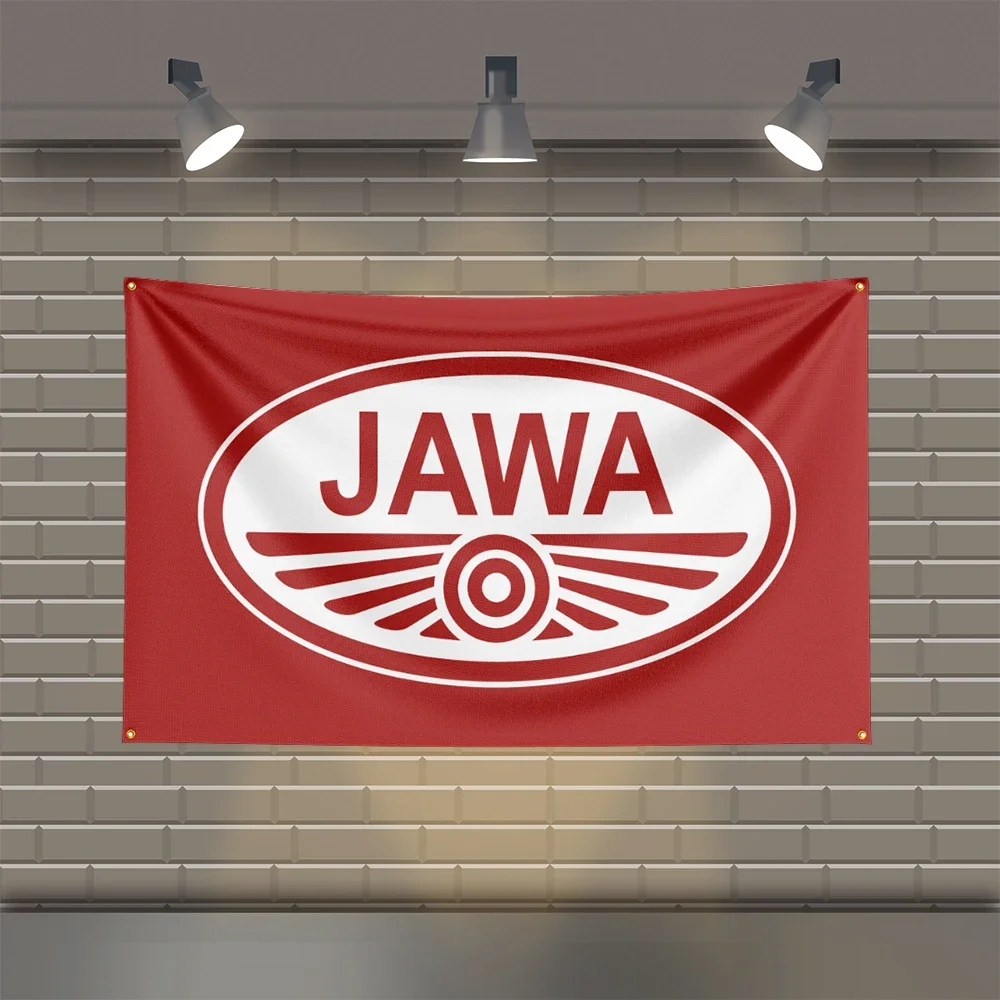 

3x5 FT J-JAWAs Racing Flag Polyester Printed Cars Flags for Room Garage Decor