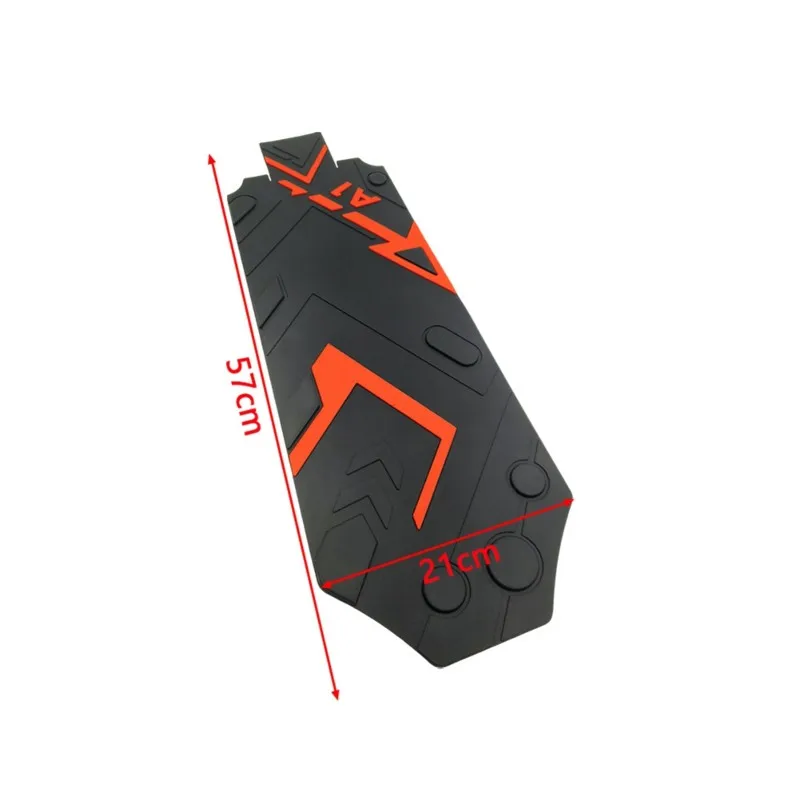 NEW HOT In Stock-For Kukirin A1 Electric Scooter Footboard Anti-Slip Silicone Foot Pad Deck Mat Protective Sticker Accessories