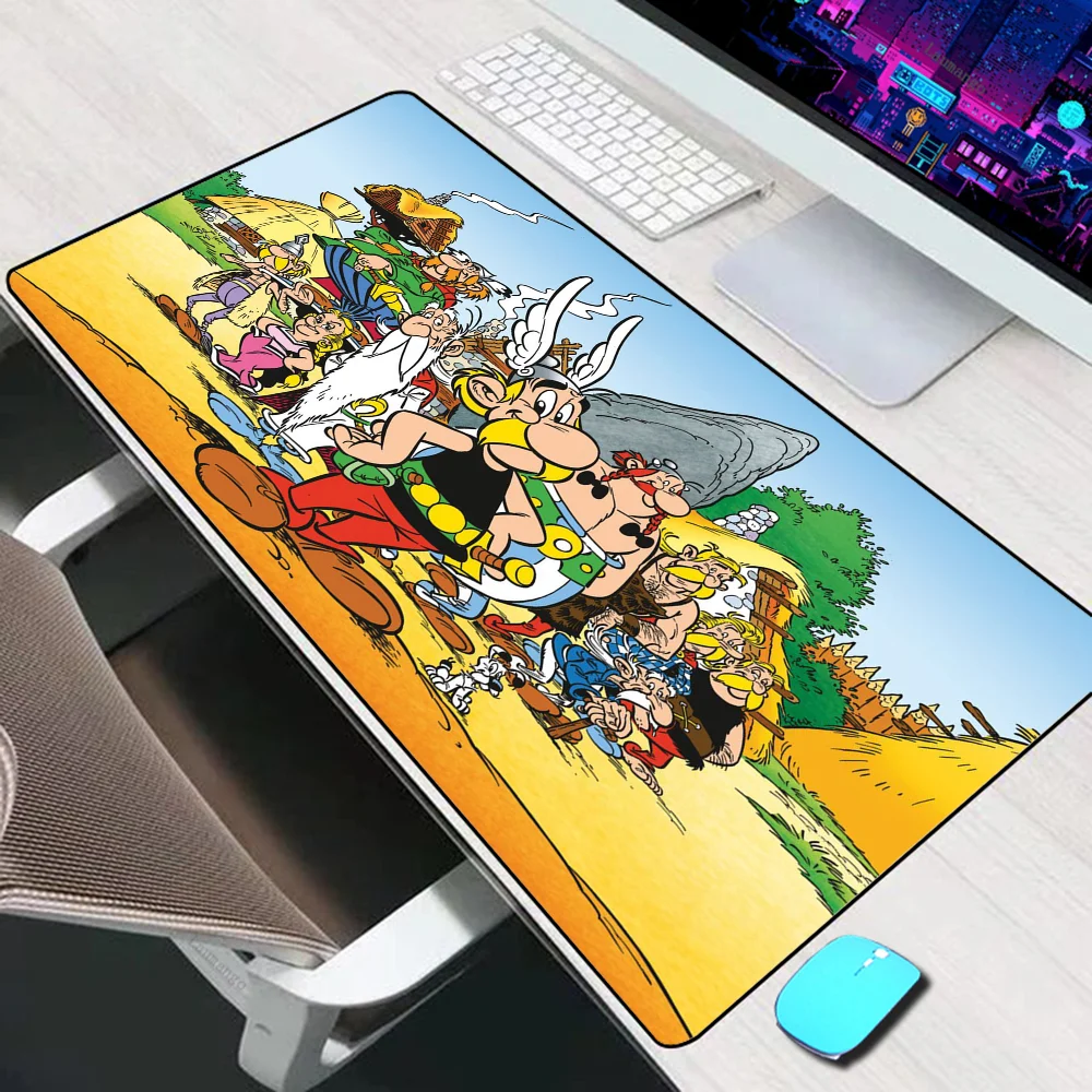 Asterix Obelix Grote Muismat Gaming Accessoires Muis Mat Toetsenbord Mat Pc Gamer Bureau Pad Xxl Computer Muismat Laptop Mausepad