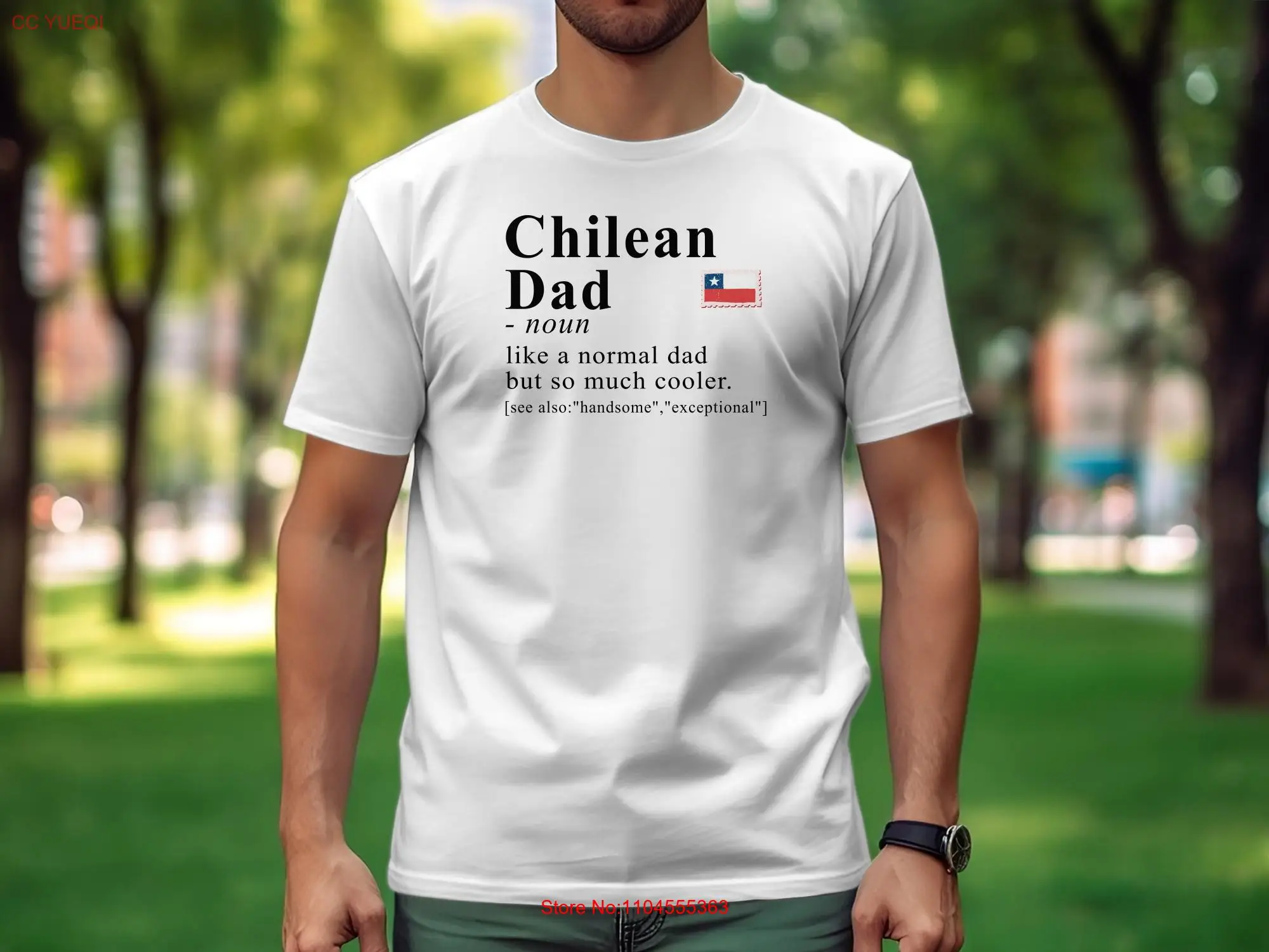 

Chile T shirt For Dad Chilean Heritage Definition Idea Black Owned Shops long or short sleeves