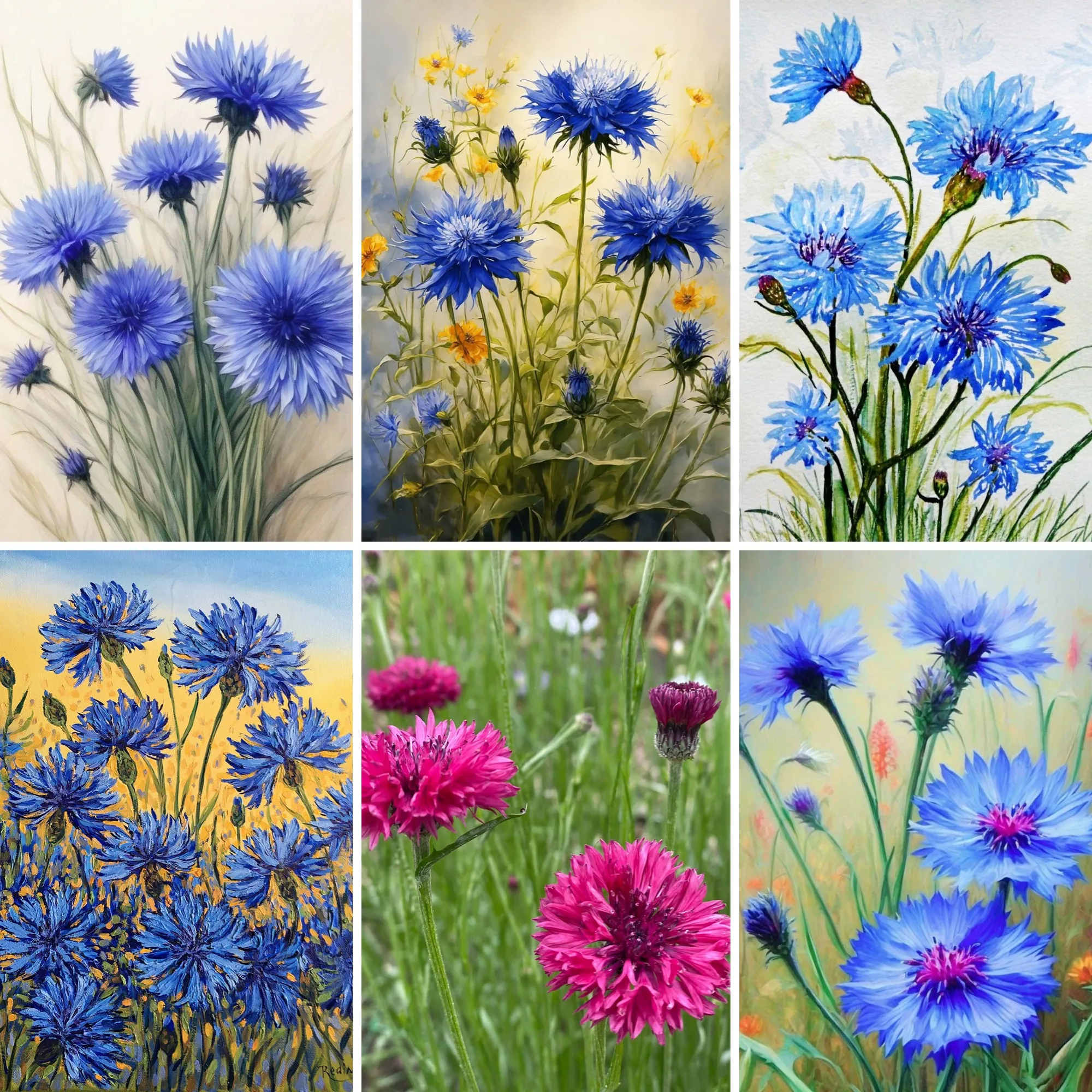 

Полный квадратный DIY алмазная живопись синие васины акварель полевой цветок цветочное искусство горный хрусталь вышивка мозаика живопись подарок