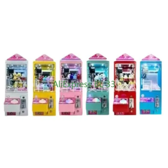 Desktop doll machine, single boutique doll machine, doll grabbing machine, household clip candy machine