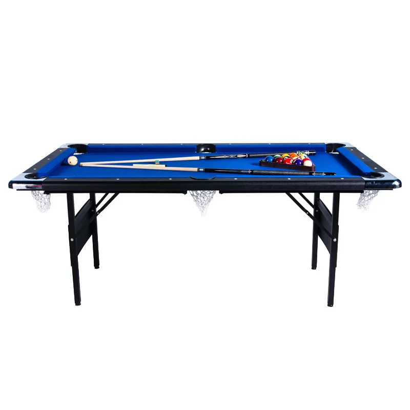Wholesale 6FT Billiard Folding Leg Pool Table Convenient Saving Space No Assembly Billiards Table For Sale